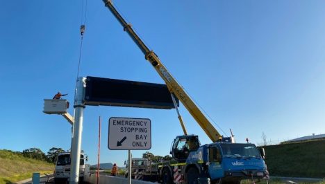 AEI VMS and ITS equipment delivered for the Albion Park Bypass